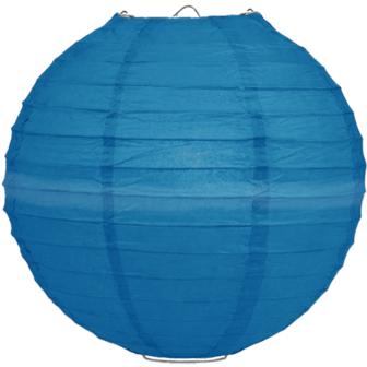 Lampion royal blauw 75cm