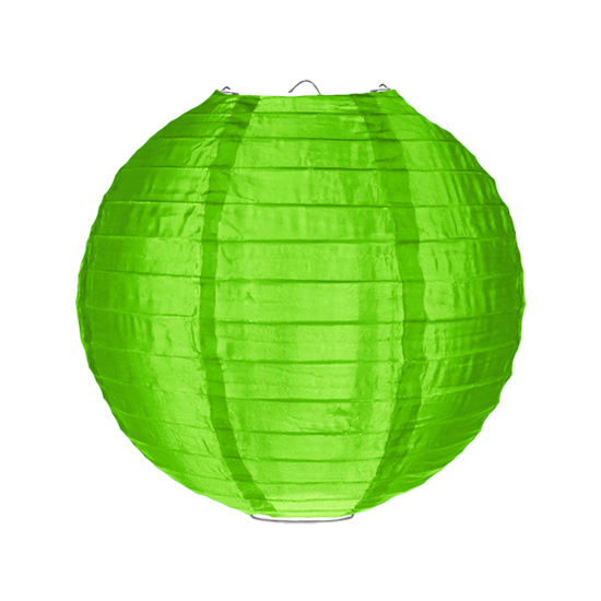 Nylon lampion groen 35cm