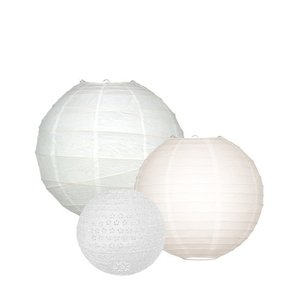 Lampionpakket - All White - 10-delig