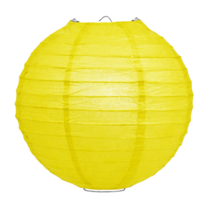 Lampion geel 50cm