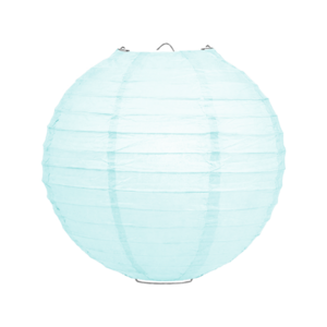 Lampion kristalblauw 35cm