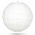 Lampion wit bamboe cross ring 50cm